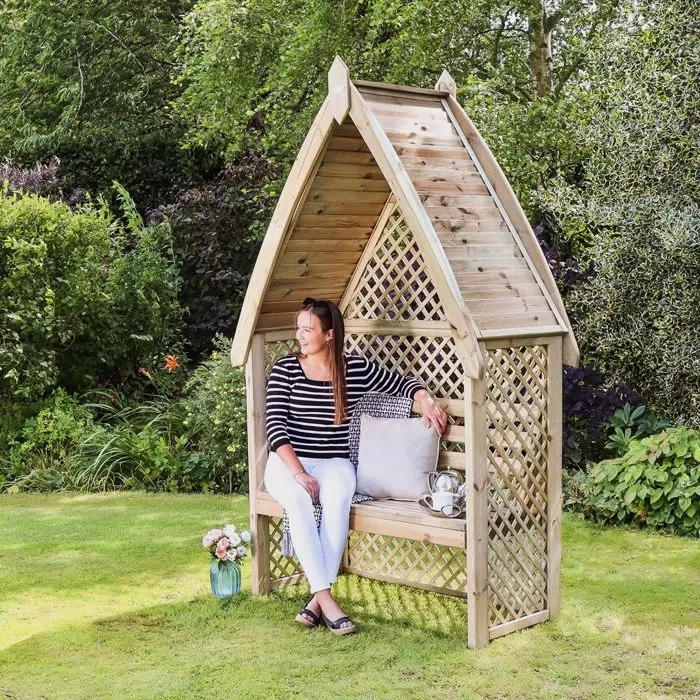 Zest Outdoor Living Chepstow Arbour 2 Zest Outdoor Living Chepstow Arbour - Image 2