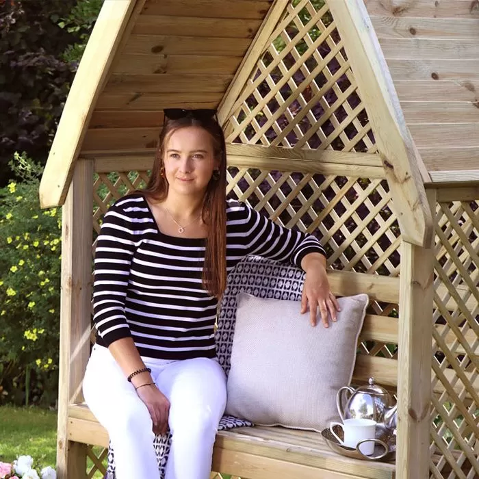 Zest Outdoor Living Chepstow Arbour 3 Zest Outdoor Living Chepstow Arbour - Image 3