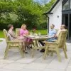 Zest Outdoor Living Freya 6-Seater Dining Set