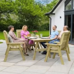 Zest Outdoor Living Freya 6-Seater Dining Set